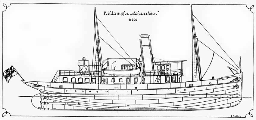 Peil- und Bereisungsdampfer Schaarhörn A2g